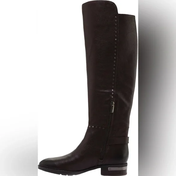 Vince Camuto Shoes Vince Camuto Leather Studded Over The Knee